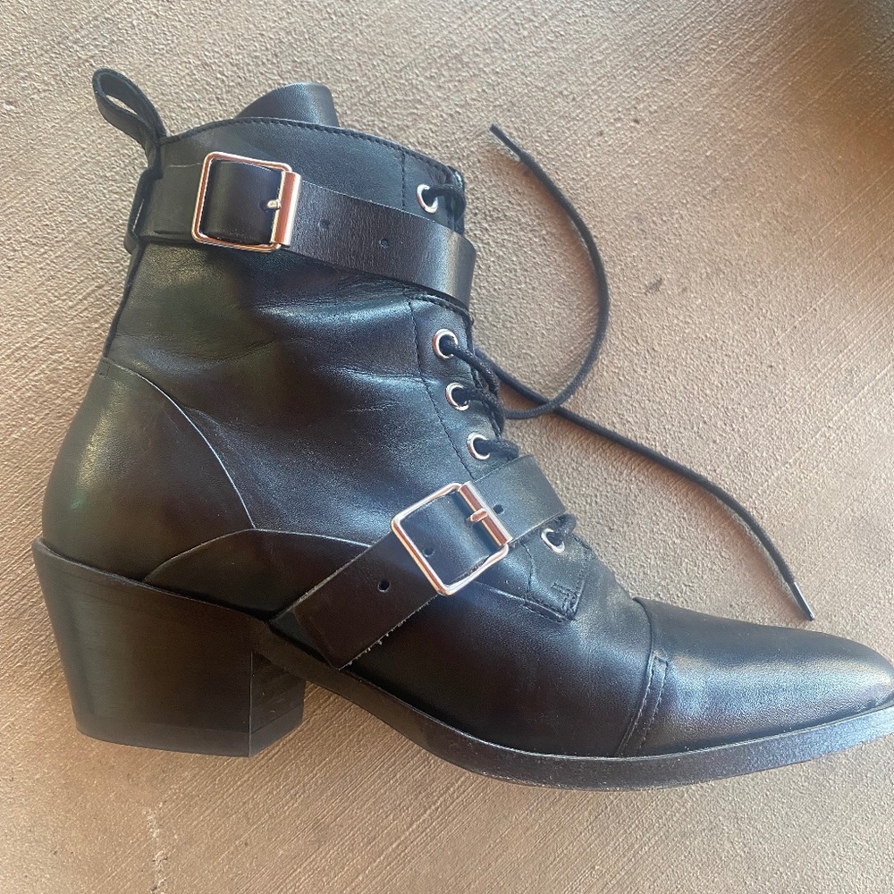 All Saints Lucie Buckle Boot